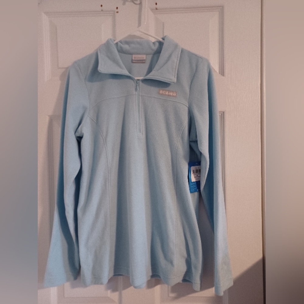 Zip fleece / blue sweater